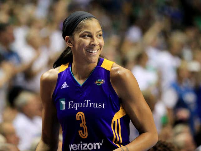 WNBA's Candace Parker Becomes First Female Basketball Player to