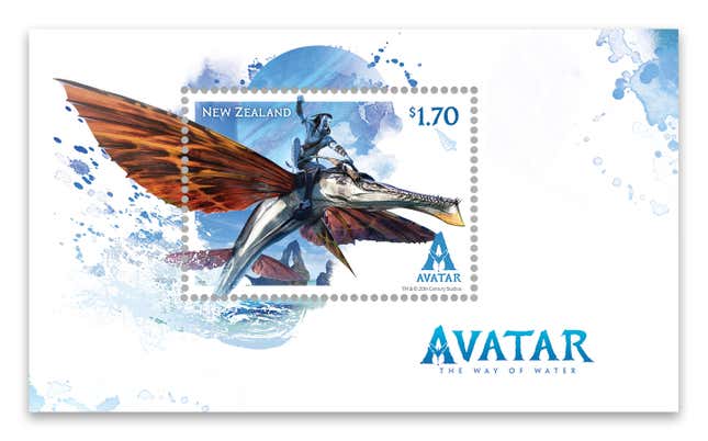 Image for article titled New Zealand Celebrates Avatar: The Way of Water With These Stunning Stamps