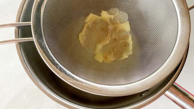 Image for article titled Make Super Smooth Mashed Potatoes With a Fine Mesh Strainer