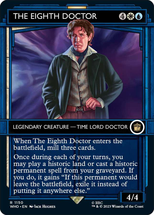 Image for article titled Magic The Gathering's Doctor Who Crossover Is a Cavalcade of Classic Heroes and Villains