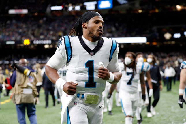 Cam Newton provides list of QBs he's willing to play behind: 'I