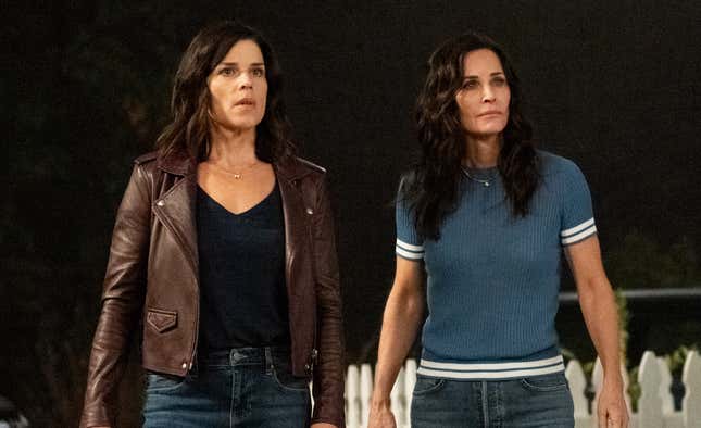 Sidney and Gail from Scream.