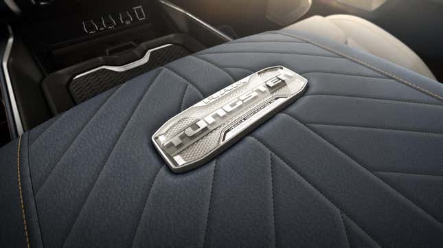 2025 Ram 1500 REV Tungsten badge