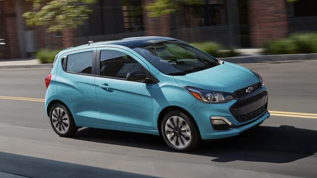 6 New Cars Under $20,000 chevy spark