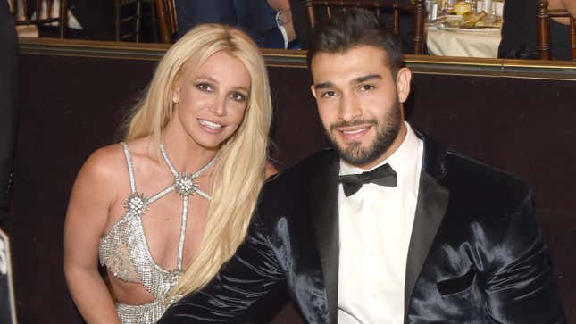 Image for article titled Britney Spears, Sam Asghari Reportedly Split After Just Over 1 Year of Marriage