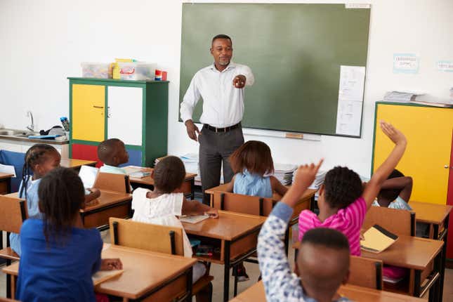 Image for article titled New DonorsChoose Survey Finds Black Male Educators Have High Engagement but Low Retention