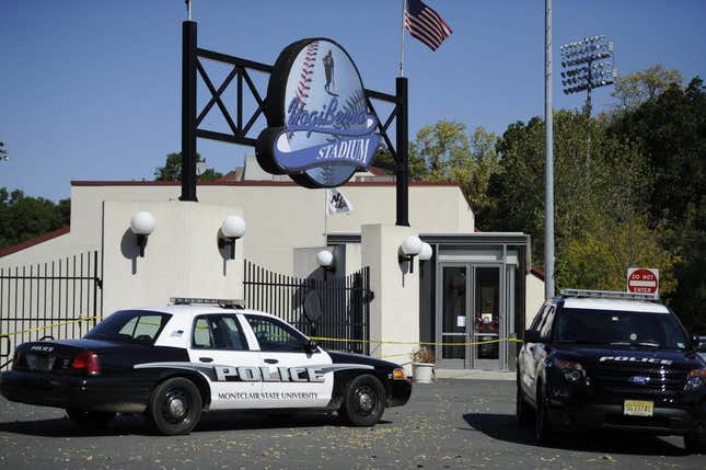132588 ----Thursday ---  October, 9,2014 --- A team of burglars stole priceless memorabilia from the Yogi Berra Museum and Learning Center located on the Montclair State University Campus on Wednesday morning, police reported. AMY NEWMAN/STAFF PHOTOGRAPHER