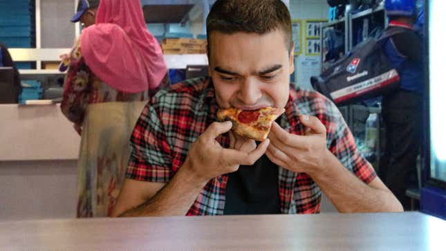 Image for article titled Domino’s Officially Reopens Single Pathetic Little Booth For Dine-In Orders
