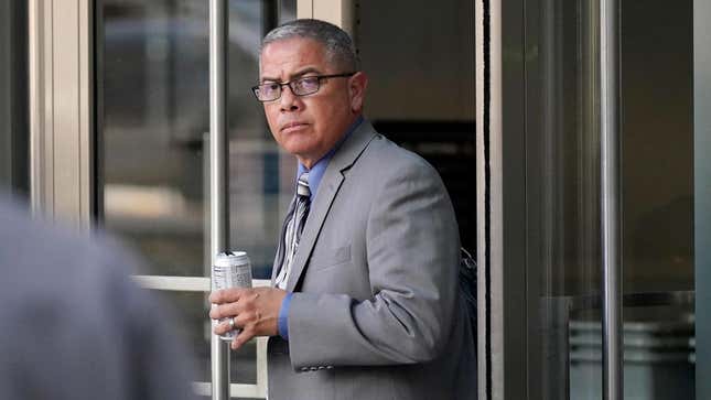 Former warden Ray Garcia at a federal courthouse in Oakland, California.