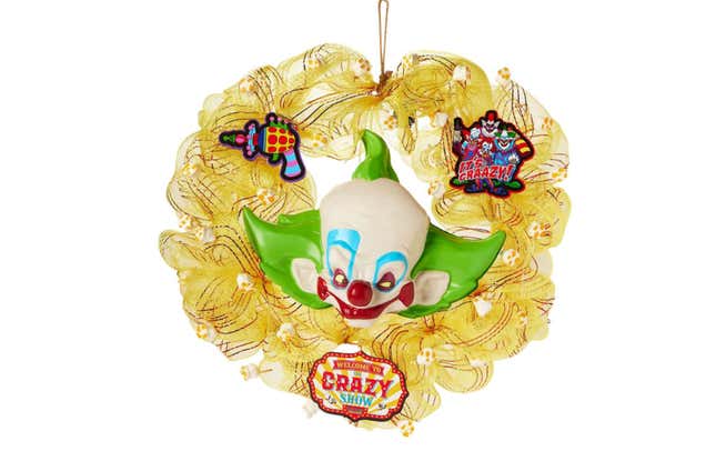 Killer Klowns from Outer Space The Crazy Show Wreath
