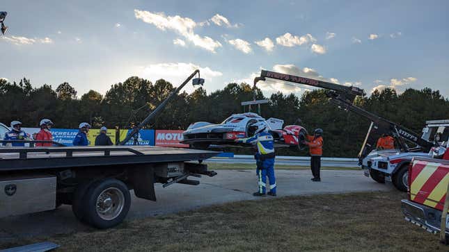 Porsche Petit Le Mans #6 car