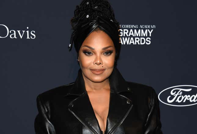  Janet Jackson attends the Pre-GRAMMY Gala and GRAMMY Salute to Industry Icons Honoring Sean “Diddy” Combs on January 25, 2020 in Beverly Hills, California.