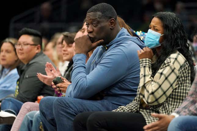 Shawn Kemp was allegedly involved in a drive-by shooting in Washington