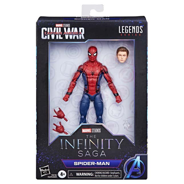 Image for article titled Hasbro Assembles 8 New Marvel Legends Figures Inspired by the Infinity Saga