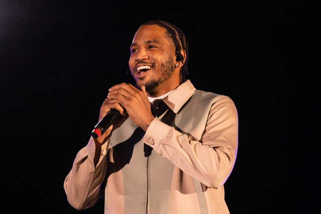 Trey Songz performs during the 1st annual In My Feelz Festival on December 17, 2022 in Los Angeles, California.