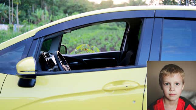 Image for article titled Idiot Kid Dies After Being Left In Unlocked Car