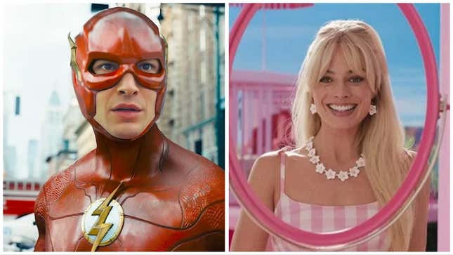 the flash and barbie