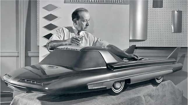 Image for article titled Ford's Nuclear-Powered 1962 Concept Car Is a Fascinating Atomic-Age Fantasy