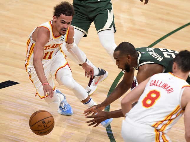 It’s not just Giannis’ team: Khris Middleton has to be better to beat Trae Young and the Hawks.