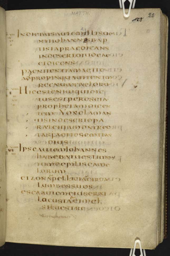 Harley 1775, f.22