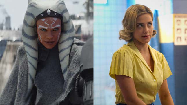 Rosario Dawson in Ahsoka; Lili Reinhart in Riverdale 