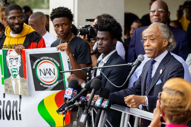 Image for article titled Rev. Al Sharpton Is Coming Hard For Florida&#39;s Ron DeSantis and His Racist Bullsh*t
