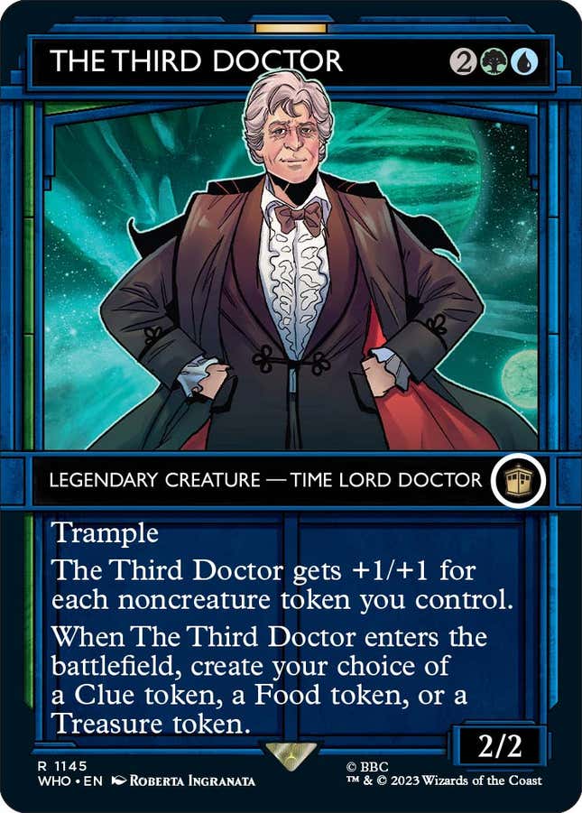 Image for article titled Magic The Gathering's Doctor Who Crossover Is a Cavalcade of Classic Heroes and Villains