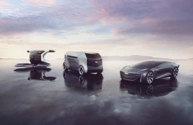 Cadillac calls the three concepts the Halo Concept Portfolio.