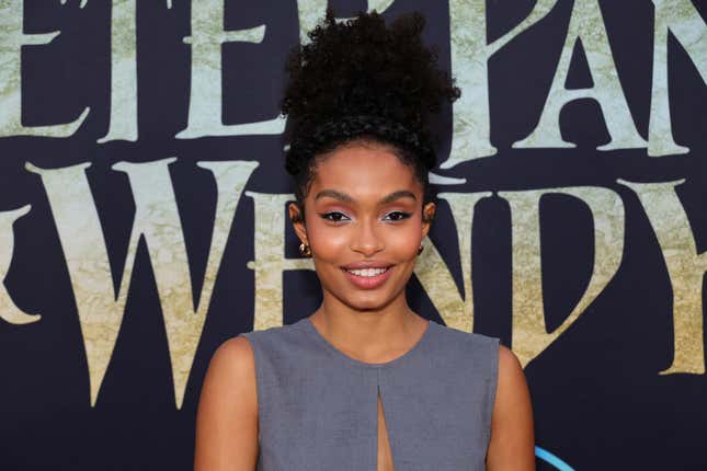 Yara Shahidi attends the Peter Pan &amp; Wendy NY special screening at South Street Seaport Museum on April 25, 2023 in New York City.