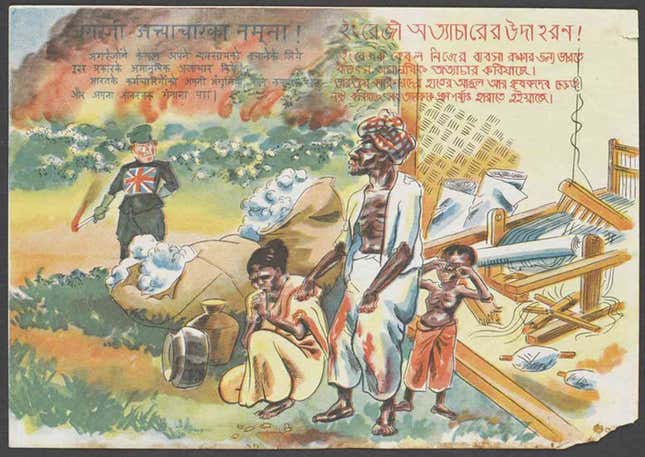 Britain all but destroyed the cotton industry, wreaking havoc in the lives of mulmul workers.