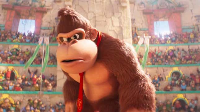 Image for article titled Mario Movie&#39;s Donkey Kong Voice Is Just Seth Rogen