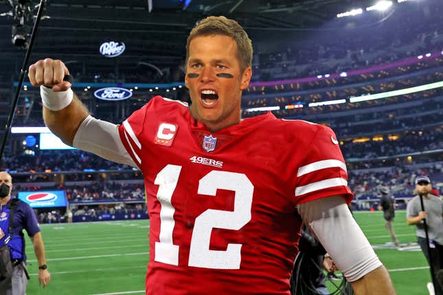 Despite announcing his retirement, Tom Brady could be the starting QB for the 49ers next season.