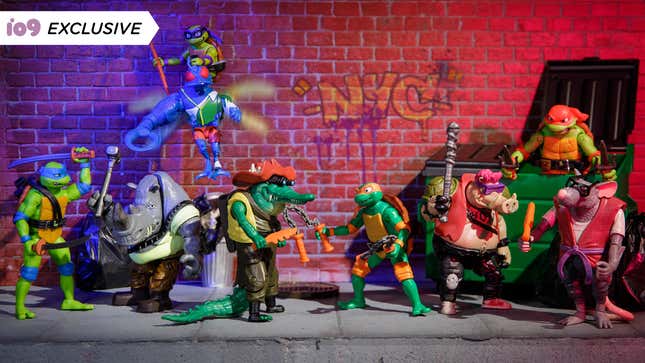 Image for article titled Embrace the Mutant Mayhem With Playmates&#39; Villainous New TMNT Toys