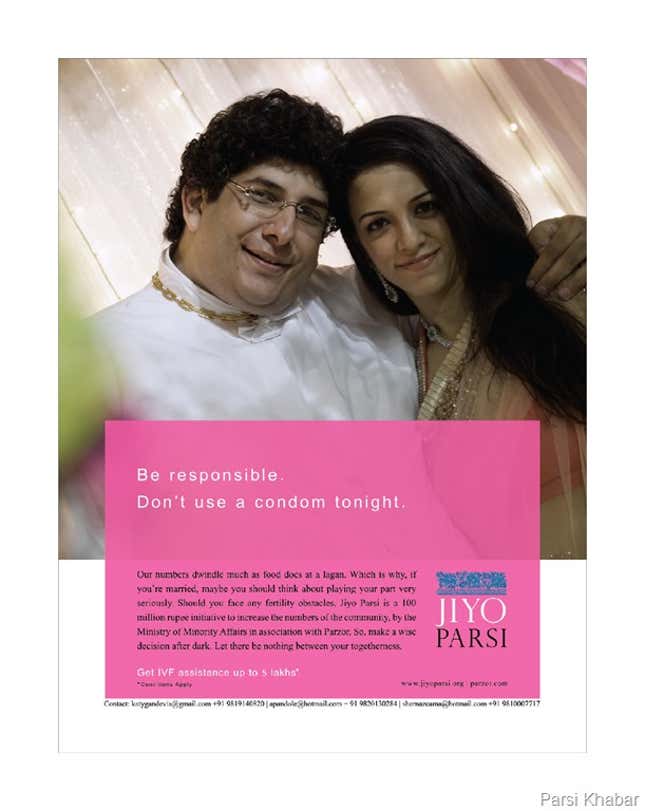 Image for article titled India is begging this ethnic group to go forth and multiply—but they aren’t amused