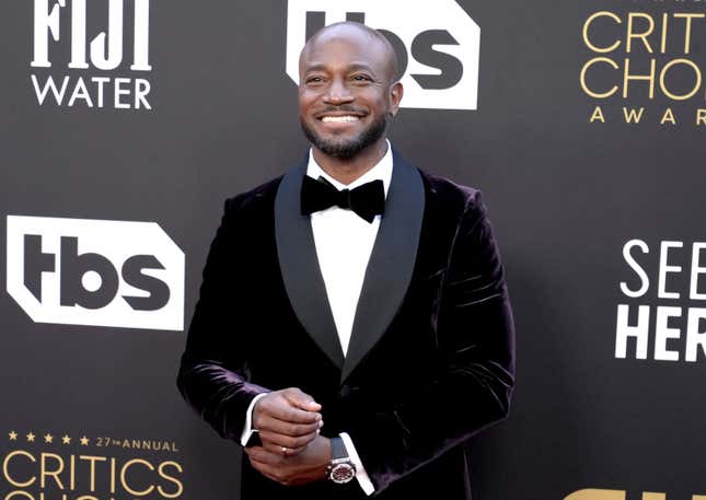 Taye Diggs attends the 27th Annual Critics Choice Awards at Fairmont Century Plaza on March 13, 2022 in Los Angeles, California.