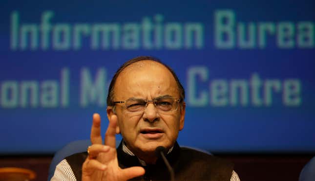 Finance minister Arun Jaitley has conceded that the 5.7% GDP growth rate in the first quarter is a matter of concern.