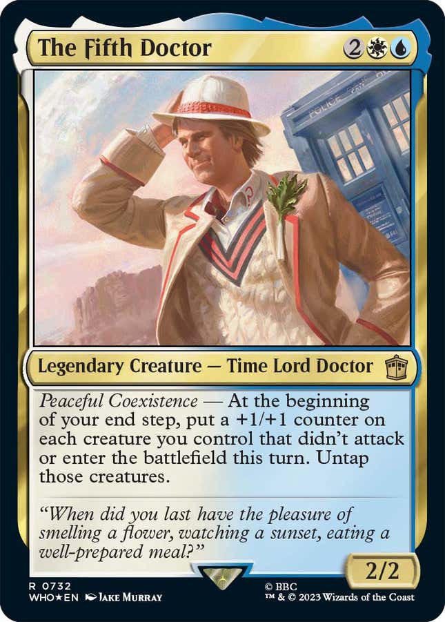 Image for article titled Magic The Gathering's Doctor Who Crossover Is a Cavalcade of Classic Heroes and Villains