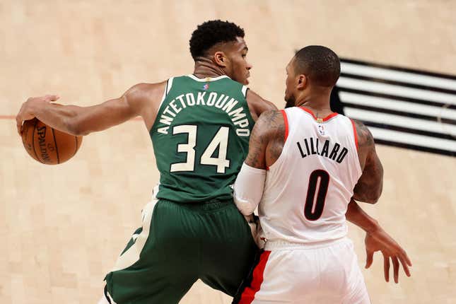 Damian Lillard picks Giannis Antetokounmpo as his perfect teammate