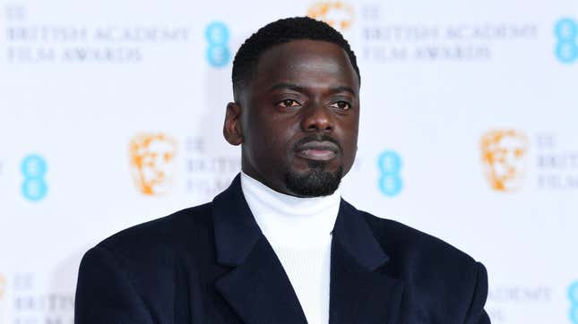 Daniel Kaluuya poses in the winners room during the EE British Academy Film Awards 2022 on March 13, 2022 in London, England.