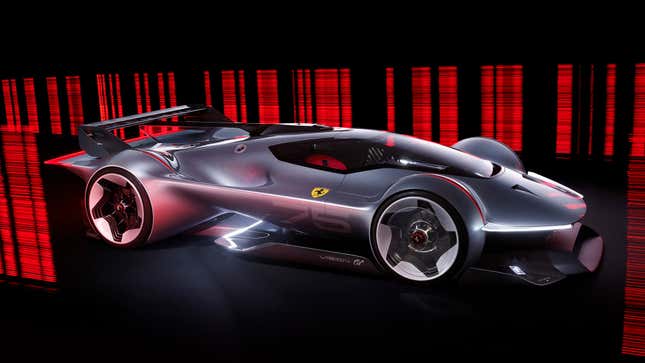 Render of Ferrari Vision Gran Turismo
