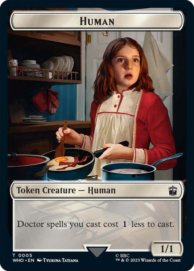 Image for article titled Magic The Gathering's Doctor Who Crossover Is a Cavalcade of Classic Heroes and Villains