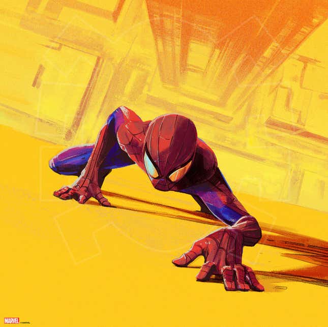 Image for article titled Spider-Man Does It All in This Excellent New Art Series