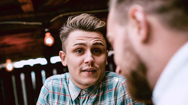 Image for article titled Secular Man Wishes He Had Better Way To Console Bereaved Friend Than ‘Total Bummer, Dude’