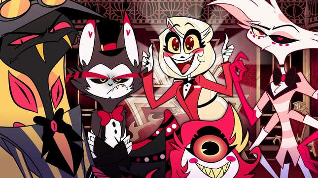 Main cast for the upcoming animated series Hazbin Hotel. 