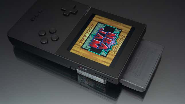 In the case of Sega Game Gear games, the Pocket’s cartridge adapter leaves them over-hanging the top of the Pocket quite a bit, to the point where it limits portability.