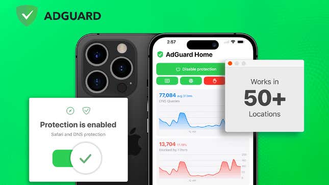 Image for article titled AdGuard VPN Is $30 for Three Years Right Now