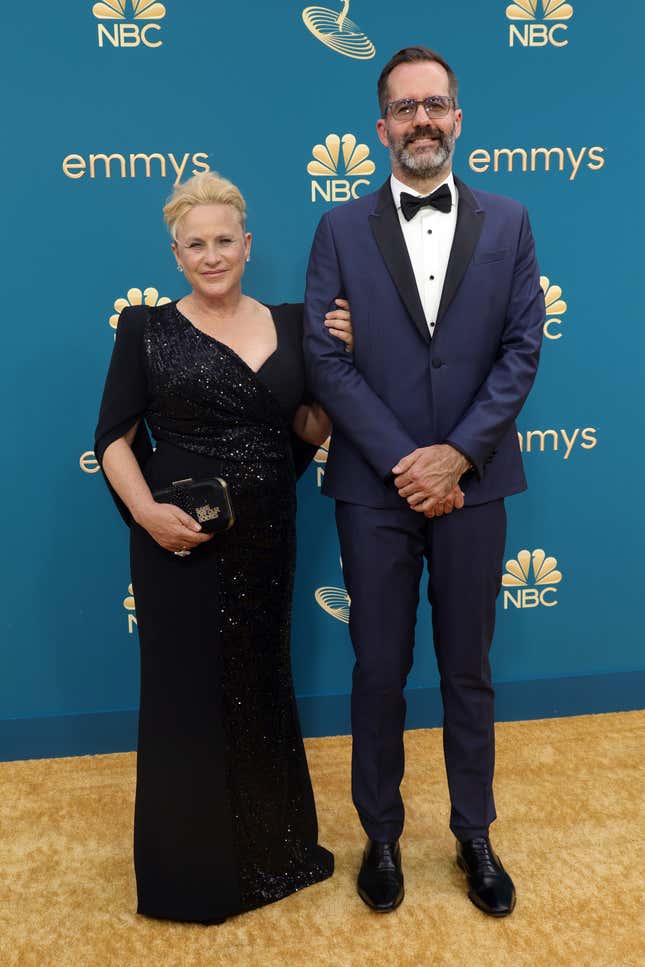 Patricia Arquette and Eric White 