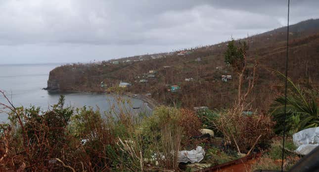 Dominica after Maria.