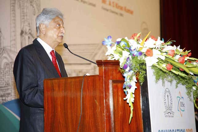 Azim Premji at the IISc convocation on Sept. 12, 2019.