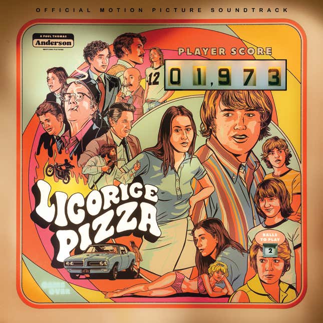 Licorice Pizza soundtrack